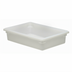Thumbnail image #1 for Cambro 18 x 26 x 6 Inch Polyethylene Food Storage Container, 8.75 Gallon, Natural White