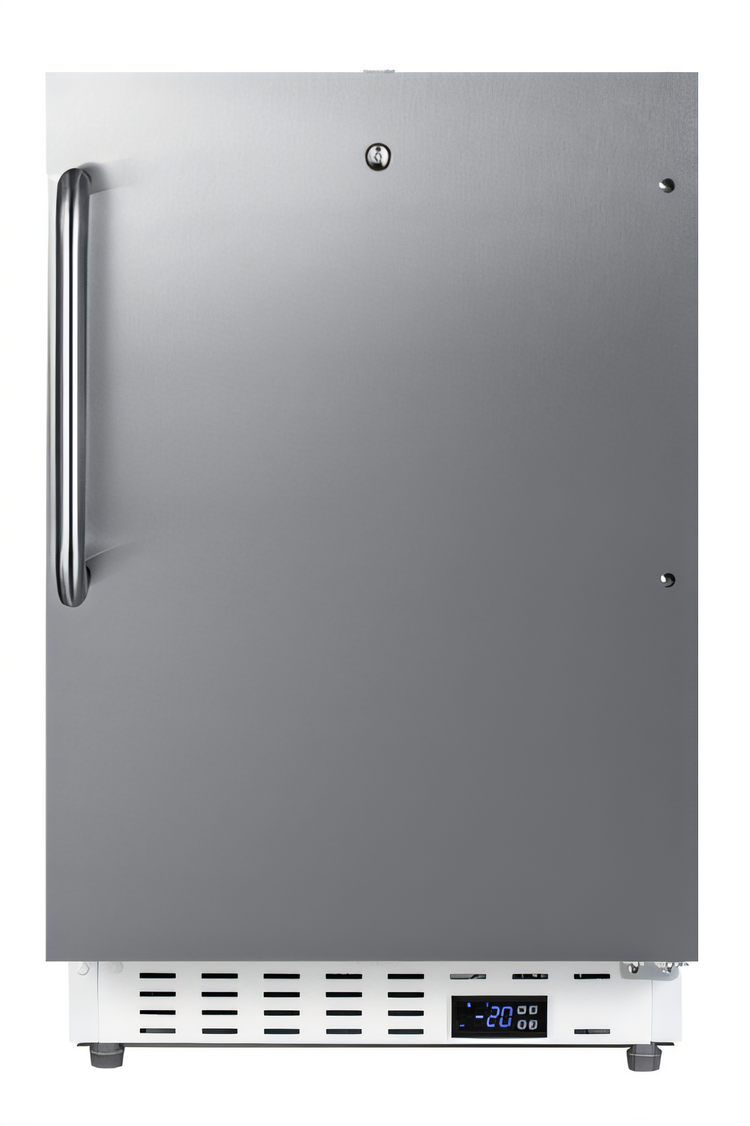 Product image #1 for Summit Appliance SCF505SSTBADA Upright Undercounter All-Freezer with Stainless Steel Door and 32-Inch Height