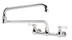 Thumbnail image #1 for Krowne Silver Series Backsplash-Mounted Pre-Rinse Faucet with 24-Inch Double Joint Spout, 8-Inch Centers