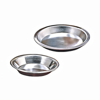 Deep-Dish Aluminum Pie Pan, 10-Inch Top ID x 11-1/8-Inch Top OD x 1-5/16-Inch Deep