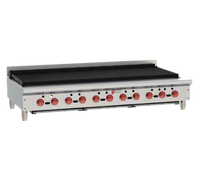 Wolf Achiever Quick Ship 62-1/8-Inch Countertop Gas Charbroiler with 11 Burners