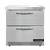Thumbnail image #1 for Continental Refrigerator SWF32N-FB-D 32-Inch Front Breathing Worktop Freezer with Two Drawers, R290 Hydrocarbon