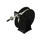 Thumbnail image #1 for T&S Brass B-7245 Open Retractable Hose Reel, Epoxy-Coated Steel, 3/4" x 50' Creamery Hose