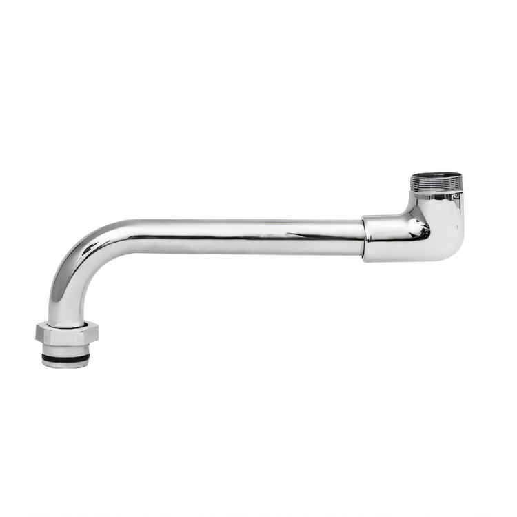 Product image #1 for DJ 10 Inch Double-Jointed 360° Swivel Faucet Spout Sub Assembly, 3/4 Inch