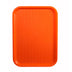 Thumbnail image #2 for Winco Orange BPA-Free Polypropylene Fast Food Tray, 12 x 16 Inches