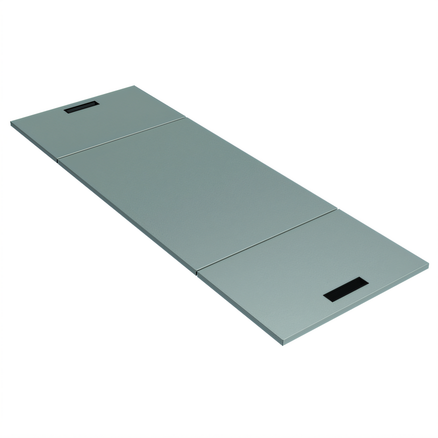 Product image #1 for Advance Tabco 5-Compartment Cold Food Table Hinged Cover with Piano-Style Hinges