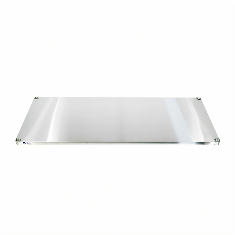 Product image #1 for Omcan USA Stainless Steel Undershelf for Poly Top Work Table, 30"D x 72"W