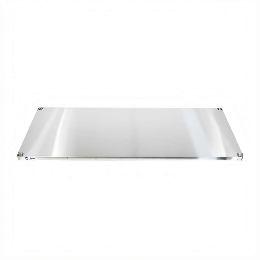 Product image #1 for Omcan USA Stainless Steel Undershelf for Poly Top Work Table, 30"D x 72"W