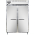 Thumbnail image #1 for Continental Refrigerator Designer Line DL2W-SS Two-Section Reach-In Heated Holding Cabinet, Stainless Steel