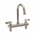 Thumbnail image #1 for BK Resources Evolution Lead-Free Deck-Mount Manual Faucet, 8