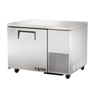 True Deep Undercounter Solid Door Freezer, 44.5 Inch Wide, Self-Contained R290