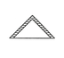Thumbnail image #1 for Somerset TS1 Triangle Turnover/Pastry Die, 5 x 2-3/4 x 1 Inch