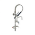 Thumbnail image #1 for EverSteel Stainless Steel Single-Hole Deck Mount Pre-Rinse Unit with 6-Inch Swing Nozzle and 24-Inch Hose