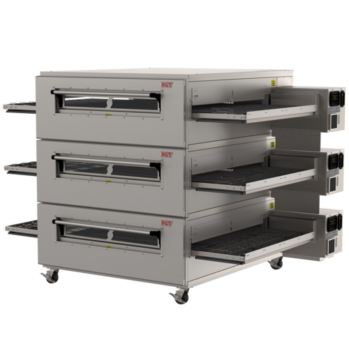 Product image #1 for XLT Ovens 3870 Deck-Only Gas Conveyor Oven, 38-Inch Conveyor, 70-Inch Baking Chamber