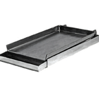 Thumbnail image #1 for Klinger's Trading Rocky Mountain Cookware MC12 Portable 12 x 24 Inch 7-Gauge Steel Griddle Top for 2 Burners