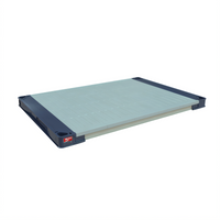 MetroMax 4 42-Inch x 21-Inch Blue Solid Polymer Shelf with Microban