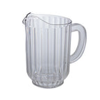 Thumbnail image #1 for Winco WPC-60 Water Pitcher, 60 oz, Polycarbonate, Clear, With Handle Case of 12