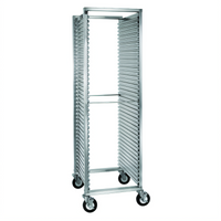 Mobile Full-Height Aluminum Pan Rack for 18 x 26 Inch Pans, 39 Pan Capacity