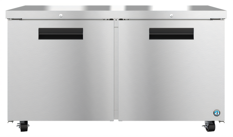 Product image #1 for Hoshizaki Steelheart 60-Inch Two-Section Undercounter Freezer with Cylinder Lock
