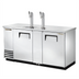 Thumbnail image #1 for True TDD-3-S-HC Countertop Draft Beer Cooler with 2 Beer Columns, 3 Half-Barrel Capacity, Stainless Steel