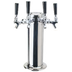 Thumbnail image #1 for Micro Matic Countertop 4-Faucet Air-Cooled Draft Beer Tower, Polished Stainless Steel