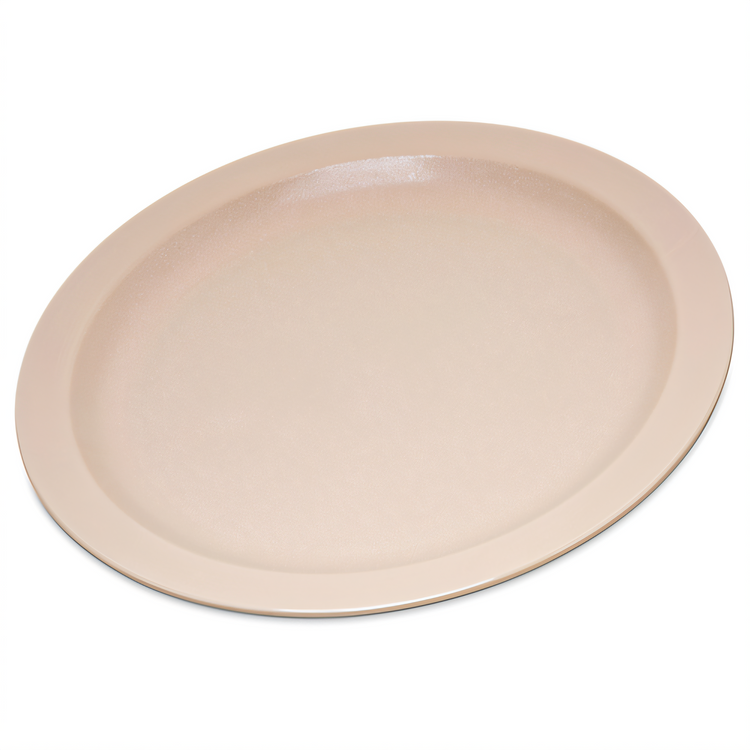 Product image #1 for Carlisle 10-Inch Tan Polycarbonate Narrow Rim Dinner Plate
