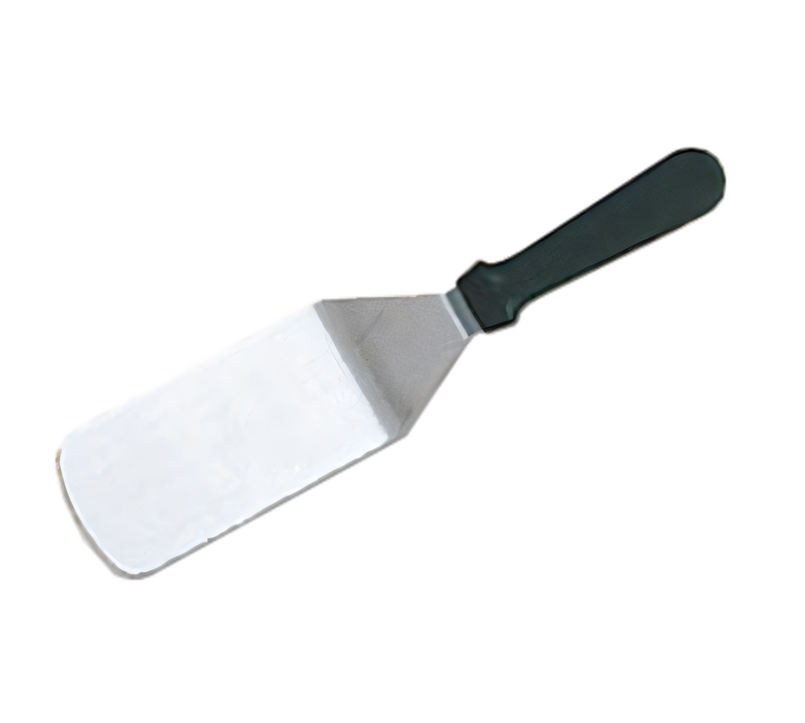 Product image #1 for American Metalcraft 14-Inch Plastic-Handled Stainless Steel Offset Turner with Rounded 8 x 3-Inch Blade