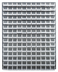 Thumbnail image #1 for Quantum Wall-Mounted Louvered Panel Starter Unit with 165 Clear Bins