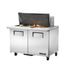 Thumbnail image #1 for True 48-Inch Mega-Top 2-Door Sandwich/Salad Prep Table, Self-Contained R290, 18-Pan Capacity