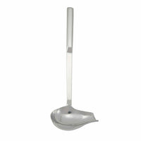 One-Piece Stainless Steel 2 oz Spout Ladle with Hollow Handle