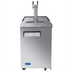 Thumbnail image #1 for Atosa 23-Inch Direct Draw Draft Beer Cooler, 1/2-Barrel Capacity, Dual Faucet Tower, Stainless Steel