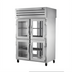 Thumbnail image #1 for SPEC SERIES Pass-Thru Two-Section Glass Door Reach-In Refrigerator