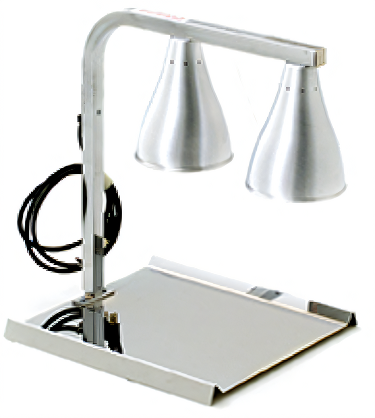 Product image #1 for RedHots Portable Two-Bulb C-Frame Heat Lamp Bulb Warmer with Adjustable Height, 120V