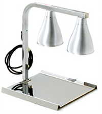 RedHots Portable Two-Bulb C-Frame Heat Lamp Bulb Warmer with Adjustable Height, 120V