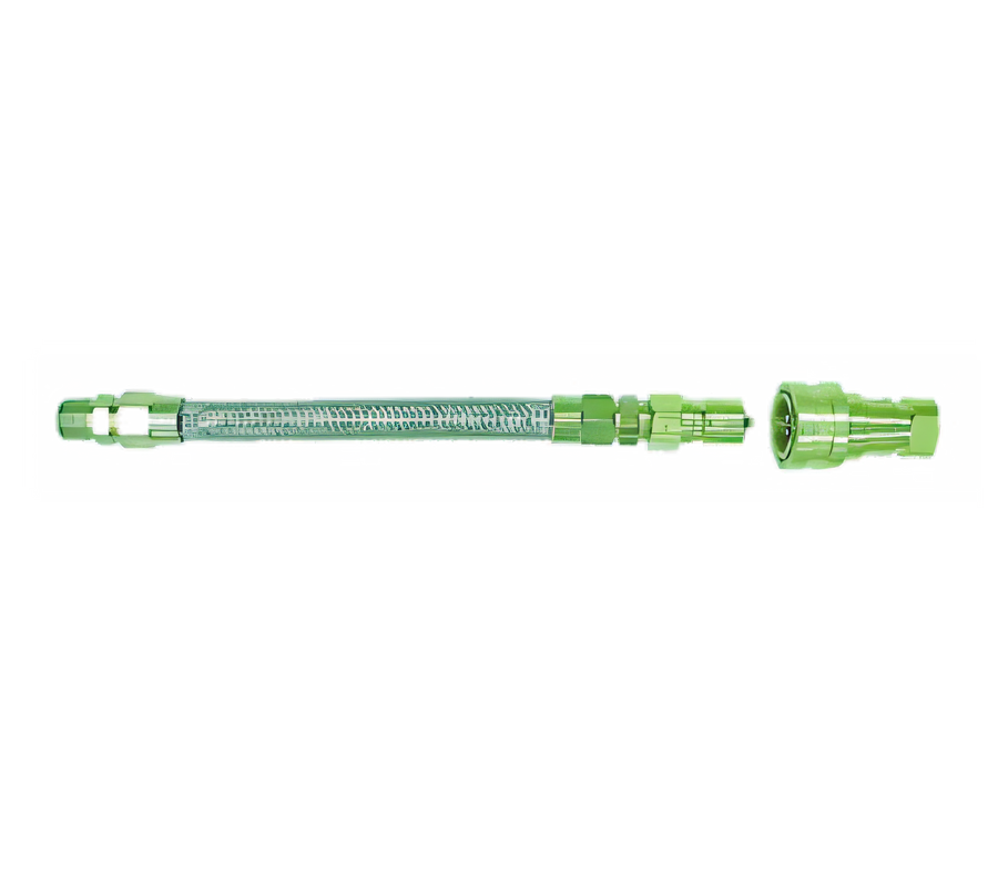 Product image #1 for Dormont Hi-PSI Stainless Steel Braided Water Connector Hose with Brass Quick Disconnect Coupling, 1/2 Inch x 60 Inch