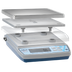 Thumbnail image #1 for Edlund Bravo! BRV-160 Digital Portion Scale, 10 lb Capacity, Removable Stainless Steel Platform