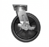 Thumbnail image #1 for Rubbermaid Commercial Products Executive Series 8-Inch Swivel Polyurethane Quiet Plate Caster