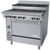 Thumbnail image #1 for Garland Cuisine Series 36-Inch Heavy Duty Natural Gas Step-Up Range with 6 Open Burners and Standard Oven
