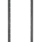 Thumbnail image #1 for Cambro Camshelving® Elements EXMPK2478480 Mobile Shelving Post Kit with Swivel Brake Casters, 24-1/2"W x 72"H, Speckled Gray