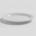 Thumbnail image #1 for Jane 6-Inch Round White Melamine Bread & Butter Plate with Wide Rim