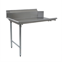 Eagle BlendPort 72-Inch Straight Clean Dishtable, Left-Hand / Right-to-Left Operation, 10-Inch Backsplash