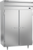 Thumbnail image #1 for Beverage-Air P-Series Two-Section Pass-Thru Reach-In Refrigerator, 48.33 Cu. Ft., Top-Mounted Self-Contained, 4 Solid Doors