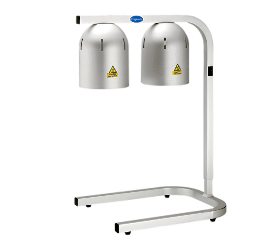 Product image #1 for Chefmate Adjustable Countertop Food Warming Lamp with 2 R40 Bulbs, 120V