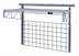 Thumbnail image #1 for Quantum Store Grid Medium-Duty Wall-Mounted Starter Shelf Kit with Grid Panel