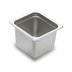 Thumbnail image #1 for 1/6 Size Solid Stainless Steel Steam Table Pan, 6-Inch Deep