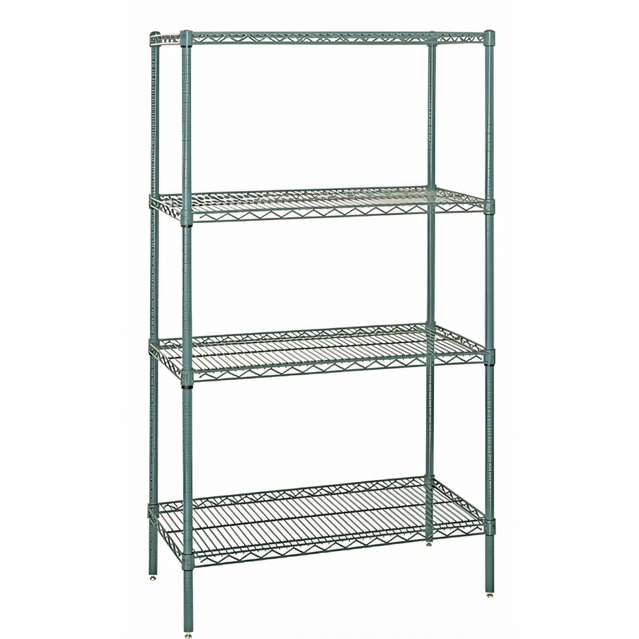 Product image #1 for Quantum WR63-1836P Wire Shelving Starter Kit, 36"W x 18"D x 63"H, 600-800 lb. Capacity