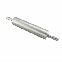 Winco Aluminum Rolling Pin, 3-1/2-Inch Diameter x 15-Inch Length
