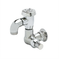 T&S Brass Wall-Mount Single-Temperature Utility Faucet with Garden Hose Outlet and Vacuum Breaker