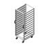 Thumbnail image #1 for American Panel APR13-26 304 Stainless Steel Mobile Pan Rack for 26 Full-Size Steam Table Pans or 13 Sheet Pans
