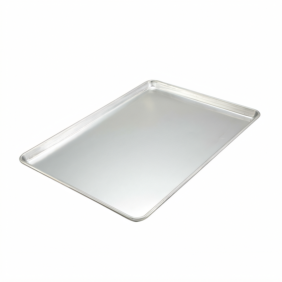 Product image #1 for Winco Full-Size Heavy-Duty Aluminum Sheet Pan, Closed Bead, 16 Gauge, 18 x 26 Inches